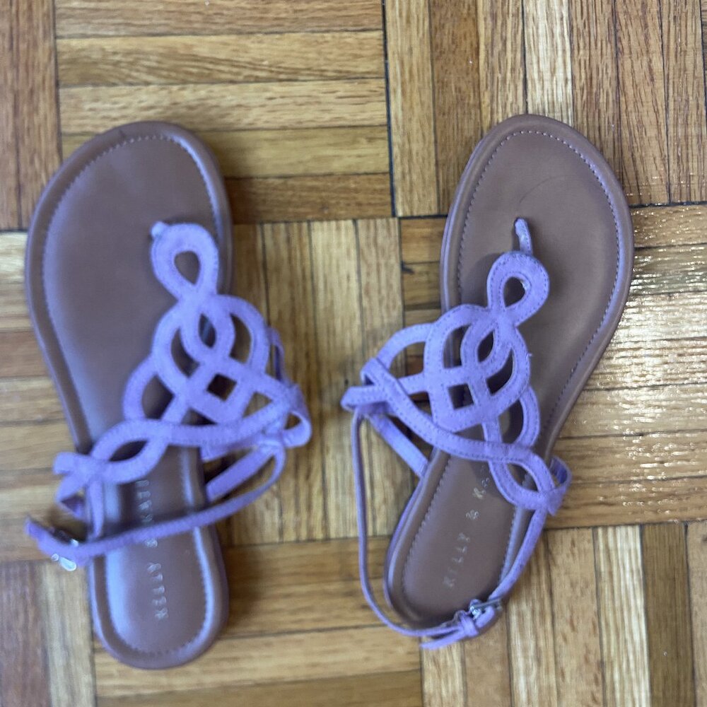 Kelly and Katie Lavender Sandals- 6.5